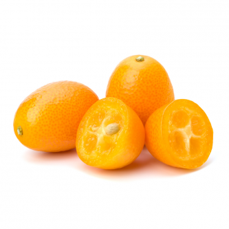 <p class="nom">Le kumquat</p><p class="description">Pourquoi on l’aime? Pour son petit goût sucré, acidulé et sa petite taille qui fait qu’on le mange en une bouchée.</p>