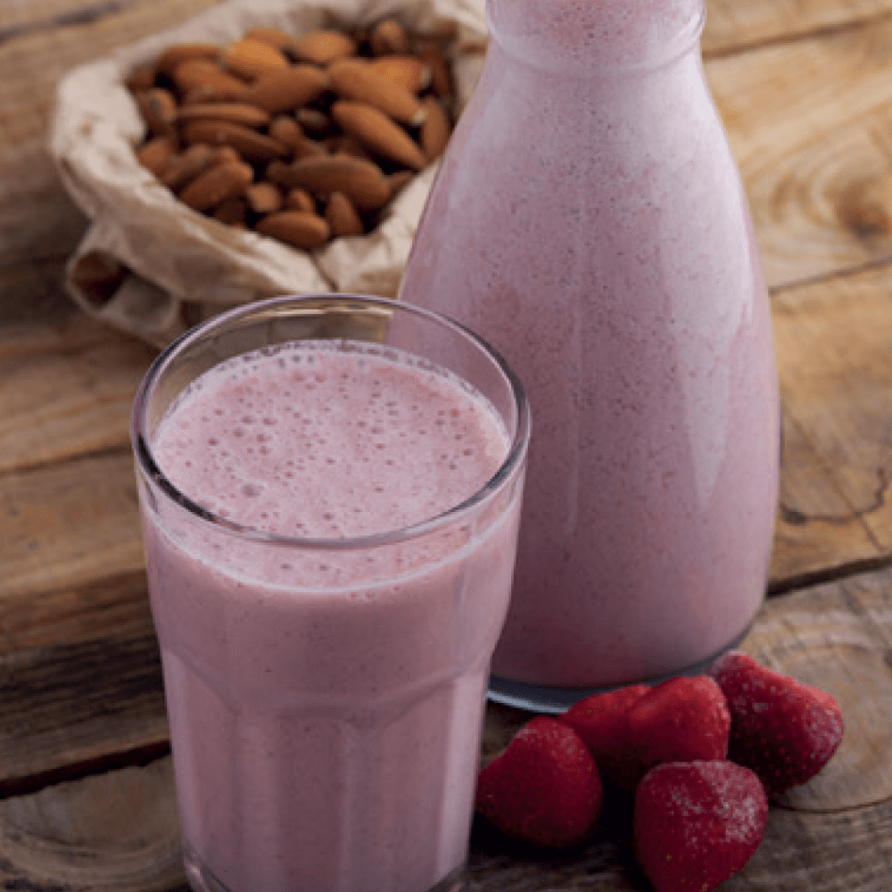 Smoothie Fraise et Amande